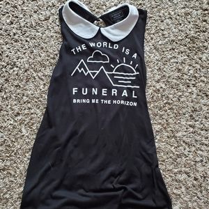 Bring me the horizon Peter Pan collar tank top